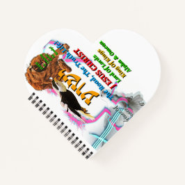 Jesus The Way ,The Truth. Life! Lion Of Judah Notizblock