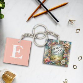 Jesus the Way Wahrheit und Leben Christliche Monog Schlüsselanhänger