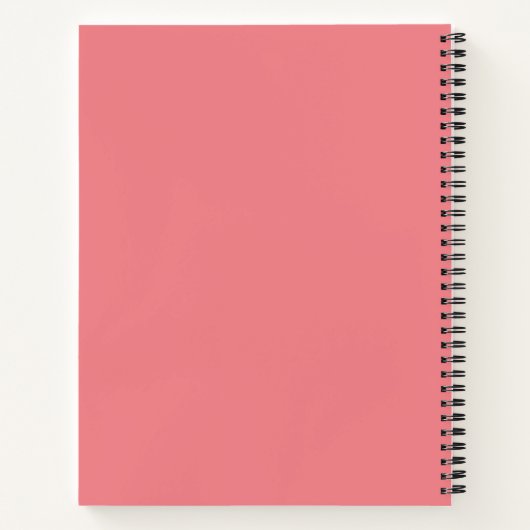 Jesus The Way Women's Pink-Notebook Notizblock (Rückseite)