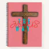 Jesus The Way Women's Pink-Notebook Notizblock (Vorderseite)