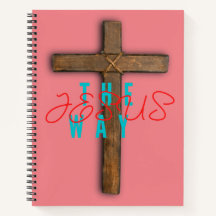 Jesus The Way Women's Pink-Notebook