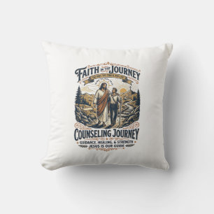 Jesus-Therapie-freundliches christliches Vintage-S Kissen