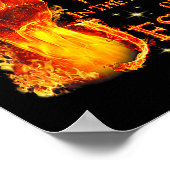 Jesus There Is Power In The Name Of Jesus Christia Poster (Ecke)