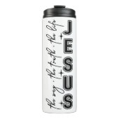 Jesus Thermosbecher (Vorderseite)