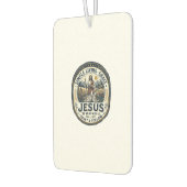 Jesus Tiny House Langsames Leben Vintage Autolufterfrischer (Links)