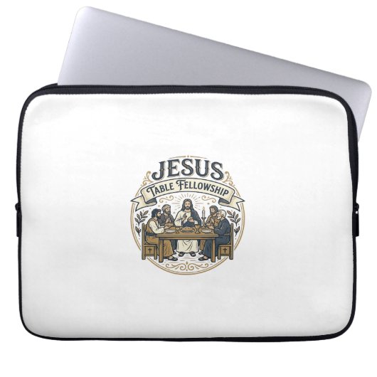 Jesus-Tischgemeinschaft Jesus-Tischgemeinschaft Ch Laptopschutzhülle (Vorderseite)