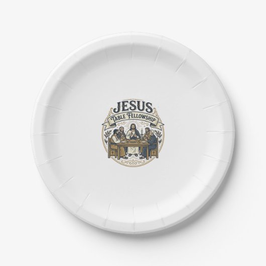 Jesus-Tischgemeinschaft Jesus-Tischgemeinschaft Ch Pappteller (Vorderseite)
