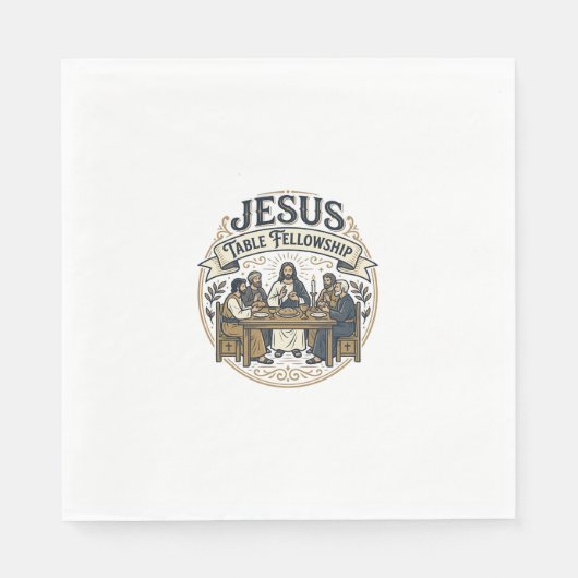 Jesus-Tischgemeinschaft Jesus-Tischgemeinschaft Ch Serviette (Vorderseite)