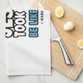 Jesus Took Naps, Funny Sloth Geschirrtuch (Viertel Falte)