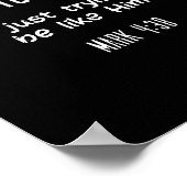 Jesus Took Naps Mark 438 Funny Saying Christian Me Poster (Ecke)