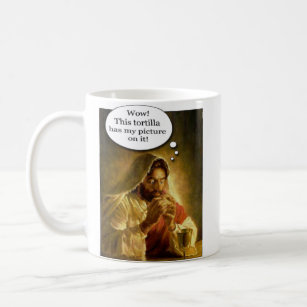 Jesus-Tortilla-Kaffee-Tasse Kaffeetasse