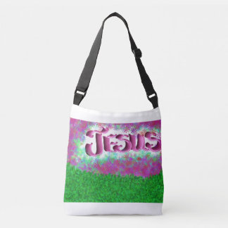 JESUS TOTE BAG. TRAGETASCHEN MIT LANGEN TRÄGERN
