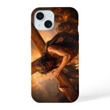Jesus trägt das Kreuz iPhone / iPad Hülle