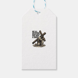 Jesus trägt das Kreuz Vintage Christlich Geschenkanhänger