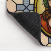 Jesus trägt die Krone von Thorns Mousepad (Ecke)