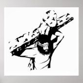 Jesus trägt sein Kreuz Poster (Vorne)