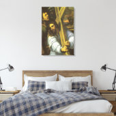 Jesus trägt überwölbte Leinwand (Insitu (Schlafzimmer))