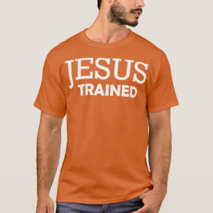 Jesus trainierter Wrestling T-Shirt