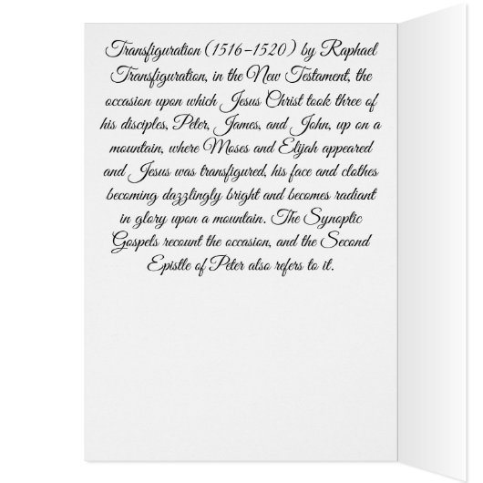 Jesus-Transformation (Innen (Links))