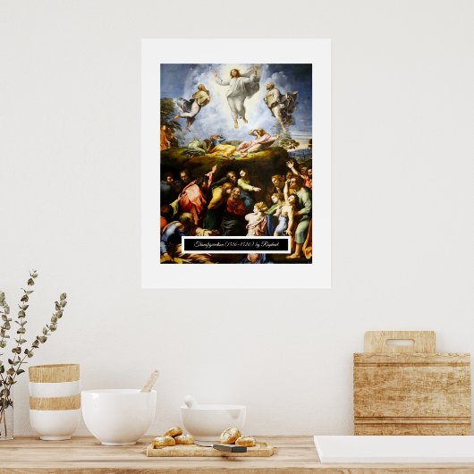 Jesus-Transformation Poster (Küche)