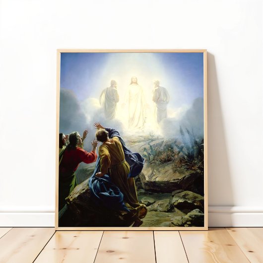 Jesus-Transformation, Religiös Poster