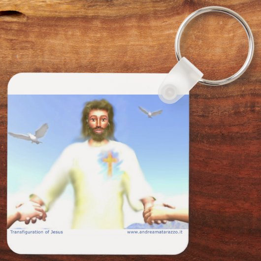 Jesus-Transformation Schlüsselanhänger (Rückseite)