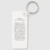 Jesus-Transformation Schlüsselanhänger (Rückseite)