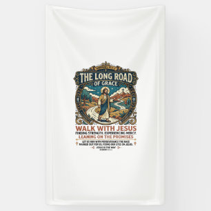 Jesus Trucker Long Haul T-Shirt Inspirierend Gemac Banner