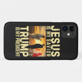 Jesus Trump - Jesus Is My Lord Savior Case-Mate iPhone Hülle (Rückseite (Horizontal))