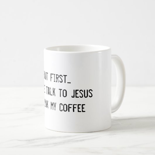Jesus u. Kaffee Kaffeetasse (VorderseiteRechts)