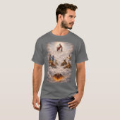 Jesus über allen Göttern T-Shirt (Vorne ganz)