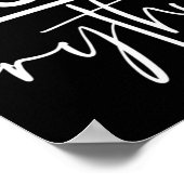 Jesus über alles Religiöse Christliche Christus o Poster (Ecke)