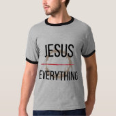 Jesus über alles T-Shirt (Vorderseite)