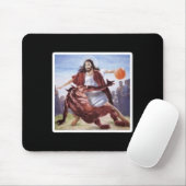 Jesus überquert den Satan Basketball Mousepad (Mit Mouse)