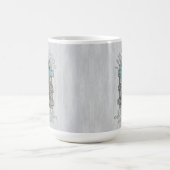 Jesus überquert die Wägung eines T-Shirts Kaffeetasse (Mittel)