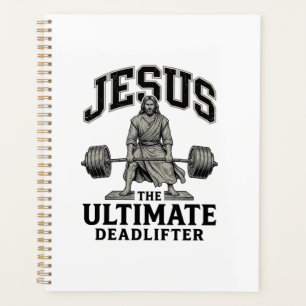 Jesus Ultimate Deadlifter Vintage Gym-Shirt-Design Planer