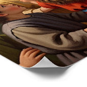Jesus umgeben von Kindern Poster (Ecke)