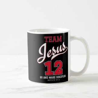 Jesus und Baseball-Mannschaft Jesus Christliches T Kaffeetasse