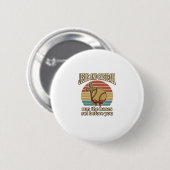 Jesus und Baseball Vintage-Christen-Shirt Button (Vorne & Hinten)