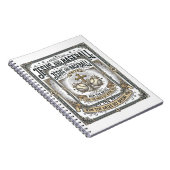 Jesus und Baseball Vintage Christlich Notizblock (Rechte Seite)