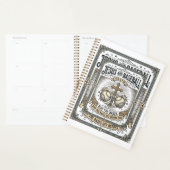 Jesus und Baseball Vintage Christlich Planer (Anzeige)