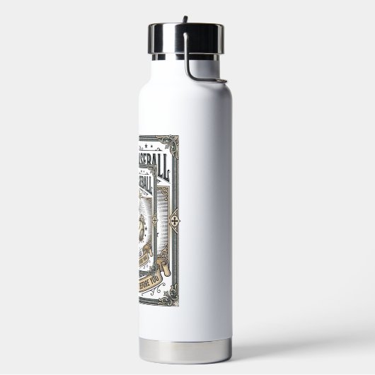 Jesus und Baseball Vintage Christlich Trinkflasche (Links)
