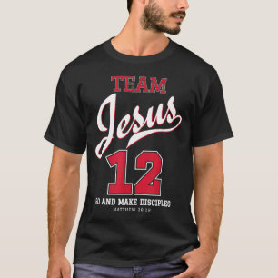 Jesus und Baseballteam Jesus Christliches T-Shirt_ T-Shirt