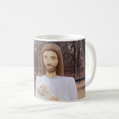 Jesus und Bigfoot Kaffeetasse (VorderseiteRechts)