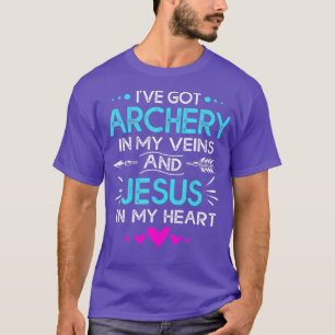 Jesus und Bogenschießen T-Shirt