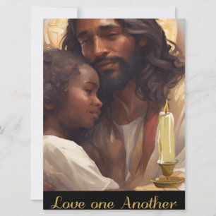Jesus und Child Christlich Poser Einladung