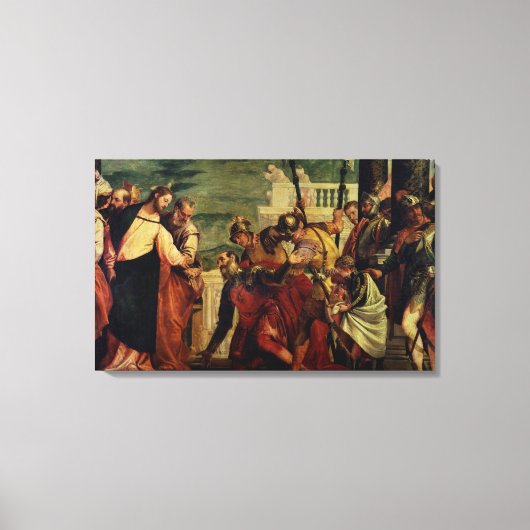 Jesus und das Jahrhundert Leinwanddruck (Vorderseite)