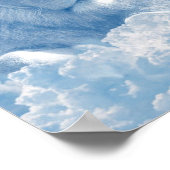 Jesus und das Lamm Poster (Ecke)