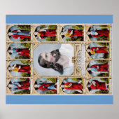 Jesus und das Poster der Apostel (Vorne)