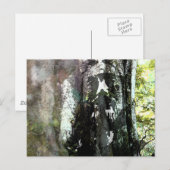 Jesus und der Baum Postkarte (Vorne/Hinten)